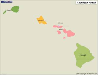 Hawaii County Map Hawaii County Map