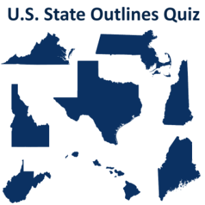 U.S. State Outlines Quiz