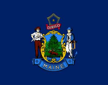 Flag of Maine